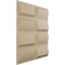 Ekena Millwork 19 5/8in. W x 19 5/8in. H Robin EnduraWall Decorative 3D Wall Panel Covers 2.67 Sq. Ft. WP20X20RBGBE - alternate 6
